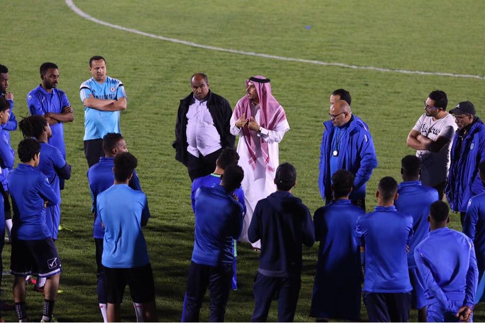 اداره النهضه تجتمع باللاعبين وتعد بصرف الرواتب
