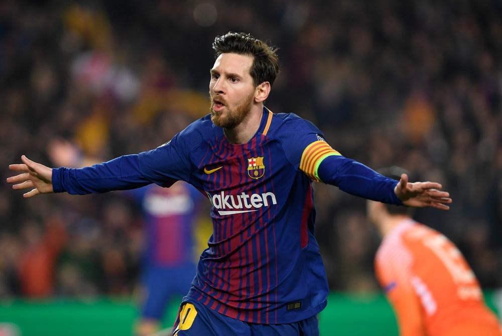 ميسي ملك برشلونة يضيء سماء نو كامب مرة أخرى