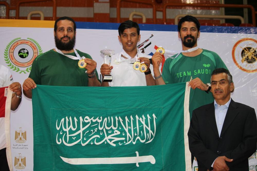 هيمنة سعودية على ذهب عربية الرماية