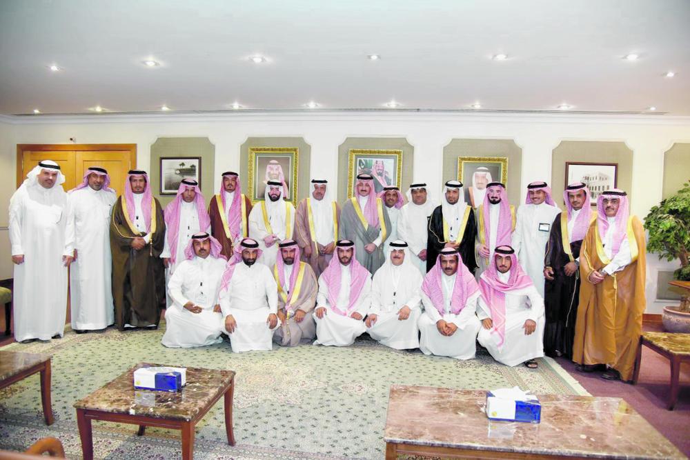..ويستقبل المشاركين بدورة تنمية المهارات الإشرافية