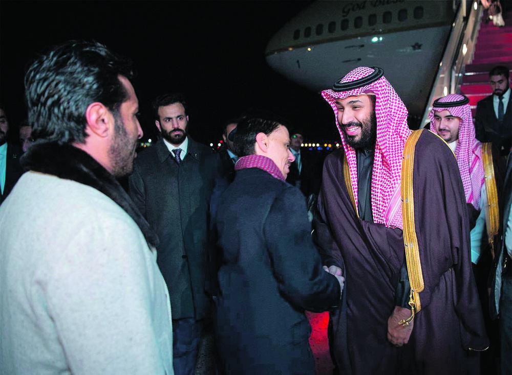 ولي العهد يلتقي الرئيس الأمريكيبتوجيه الملك ..