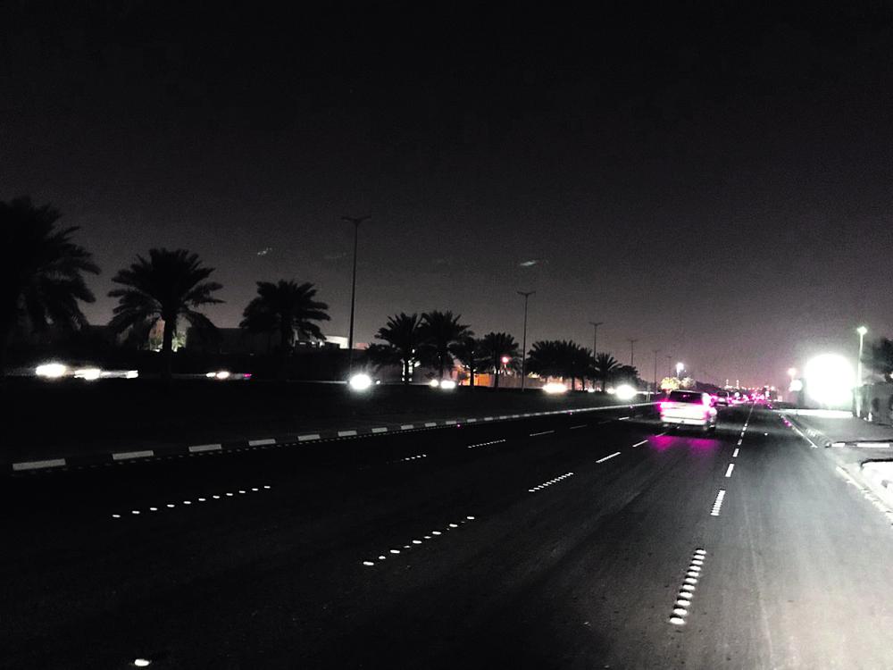 إطفاء آلي للإنارة في شوارع بالشرقية