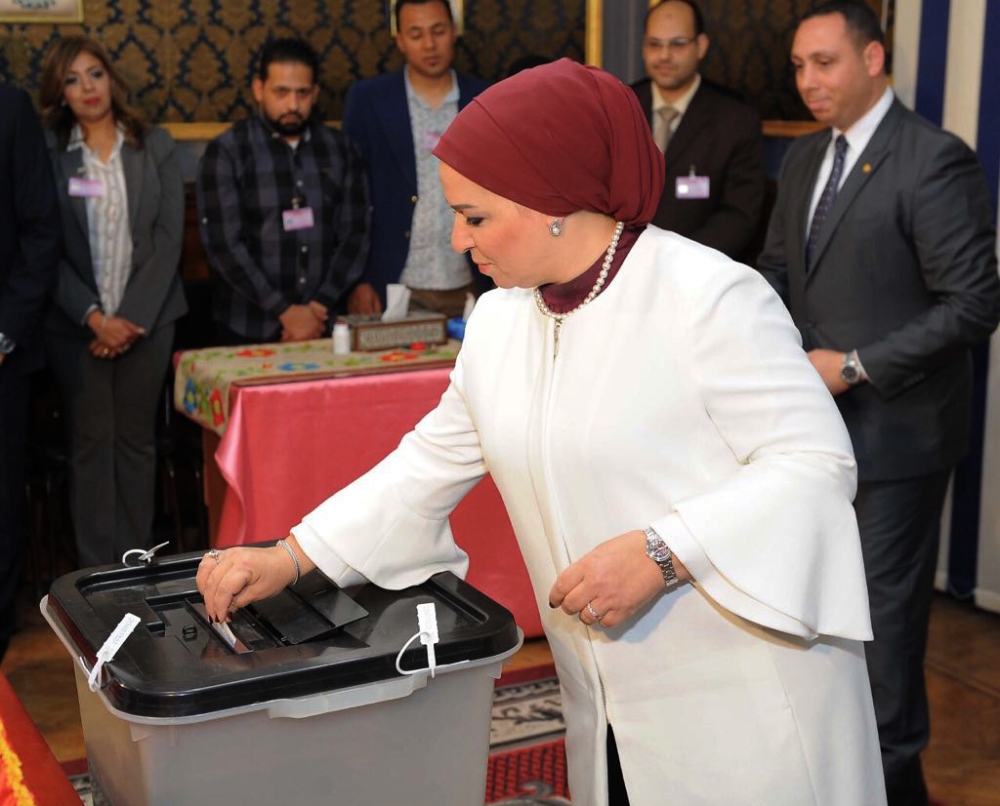 صور من إنتخابات الرئاسة المصرية