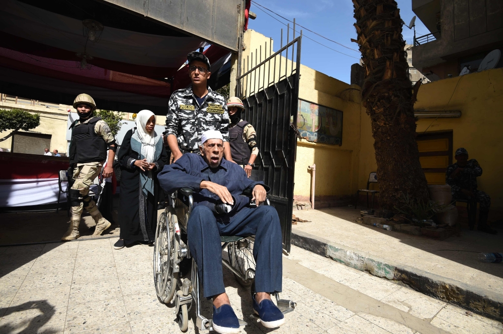 صور من إنتخابات الرئاسة المصرية