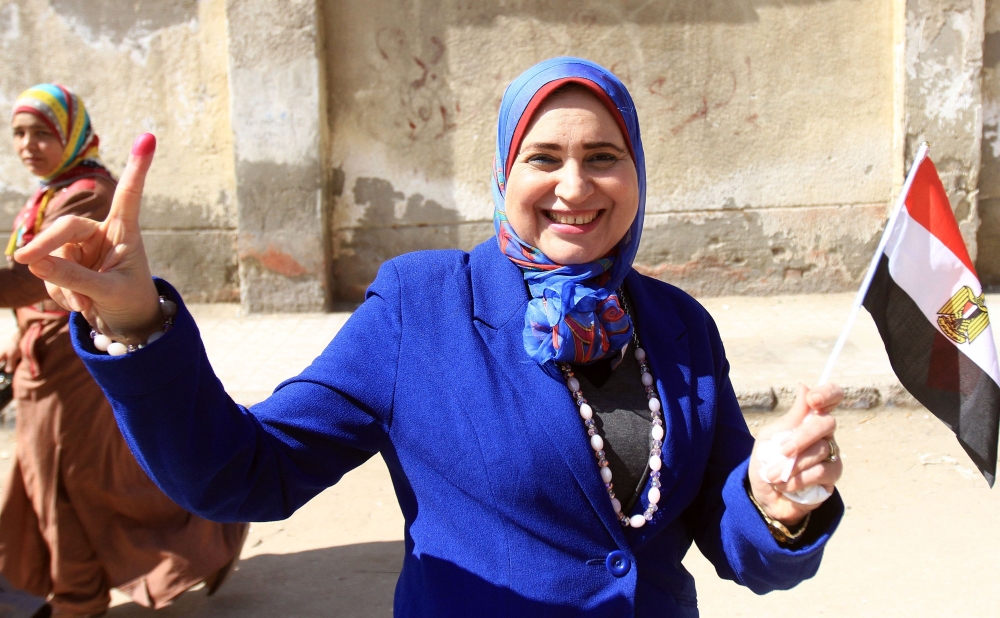 صور من إنتخابات الرئاسة المصرية