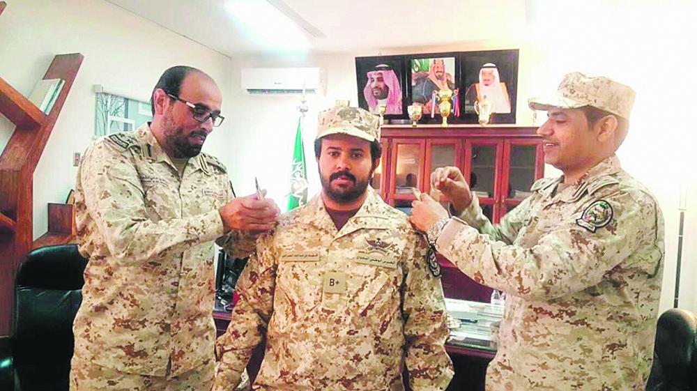 ترقية بالحرس الوطني في الأحساء