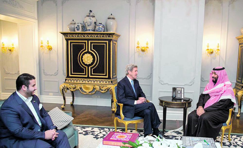 ..ويلتقي وزير الخارجية الأمريكي الأسبق