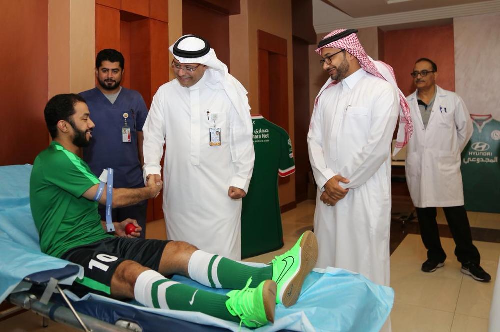 الاتفاق يدشن مبادرة «دماؤنا.. فداء لجنودنا»