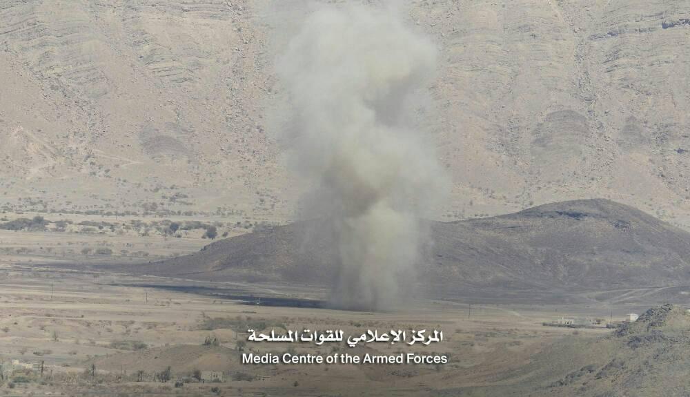 'التحالف ' يشن غارات على مواقع حوثية فى البيضاء 
