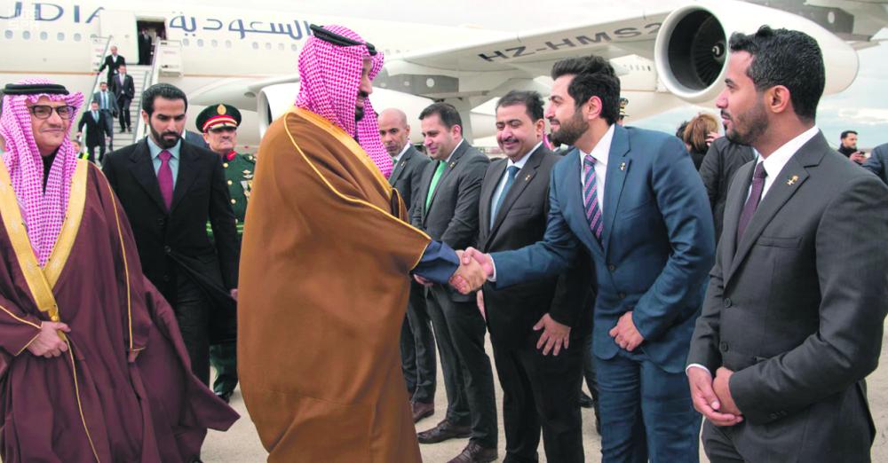 ولي العهد يصل إلى مملكة إسبانيا