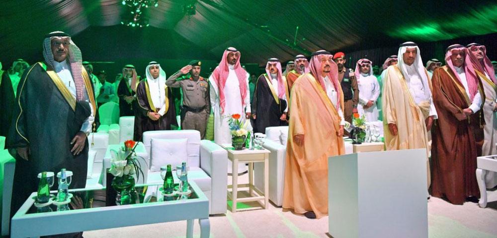 أمير الرياض يفتتح مجمع سابك السكني 'تلال الوصيل'