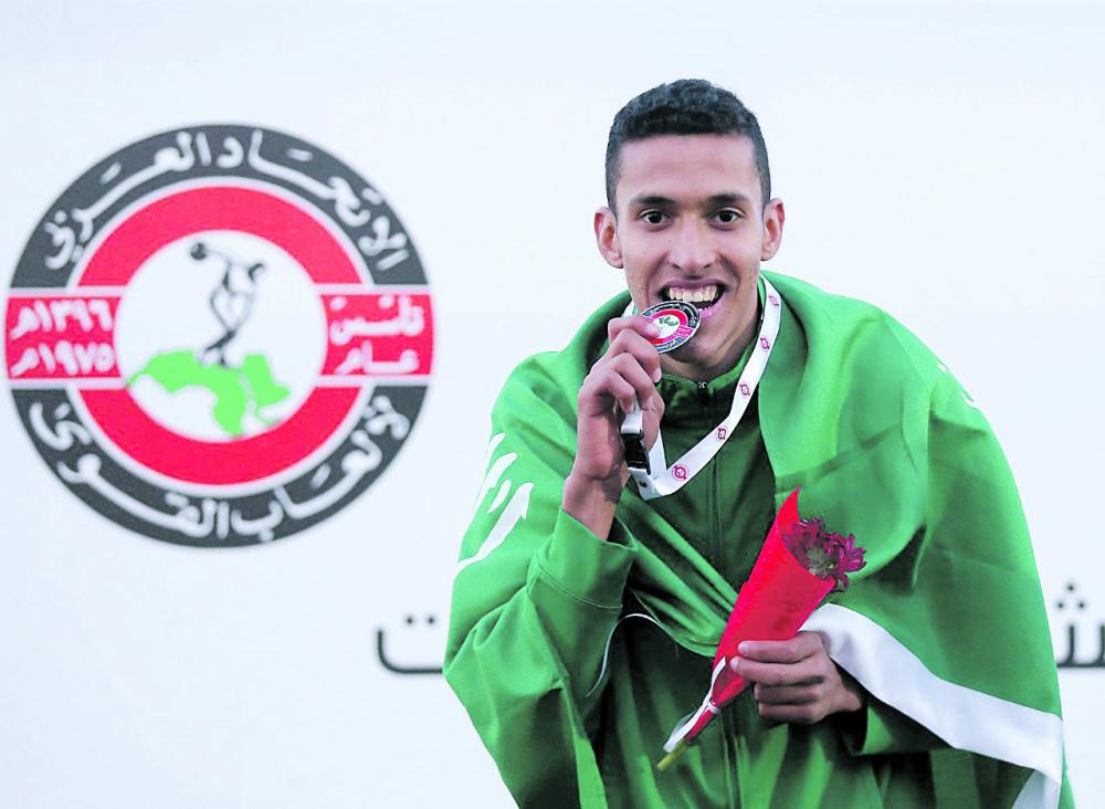 جمعة يتأهل لعالمية فنلندا لألعاب القوى 2018