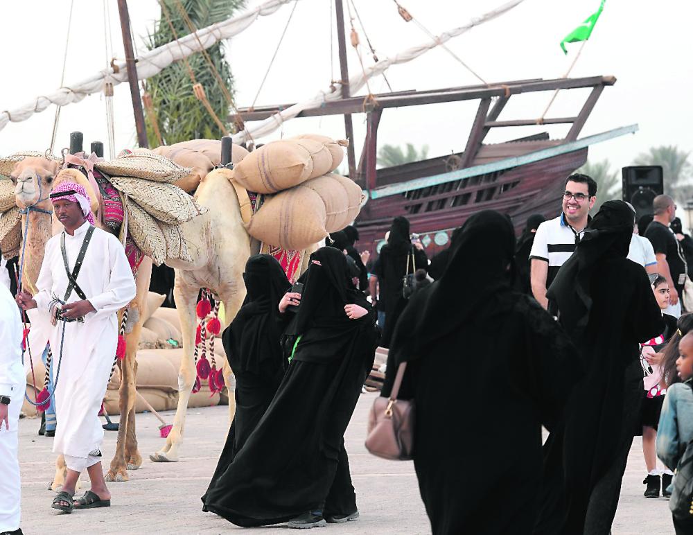 أجواء الماضي في «فرضة العقير» بالساحل الشرقي