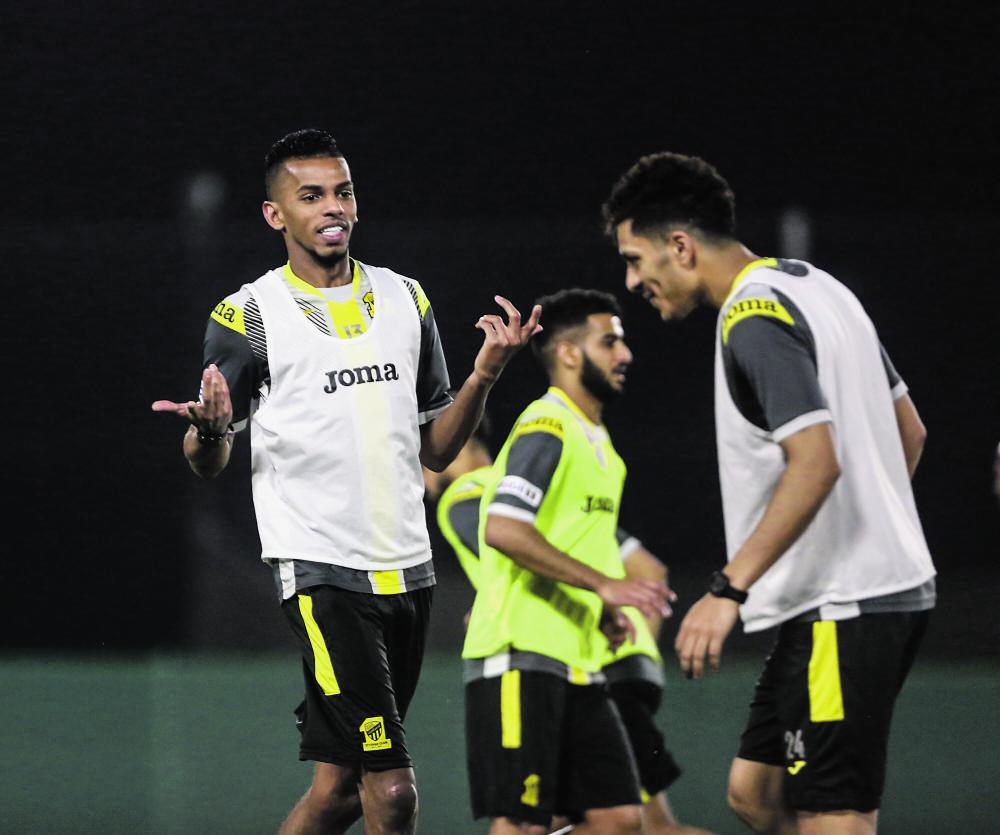 الاتحاد في بروفة دبا الحصن بالمعسكر الخارجي