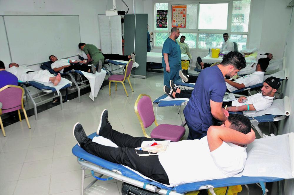 184 متبرعًا في حملة تقنية القطيف