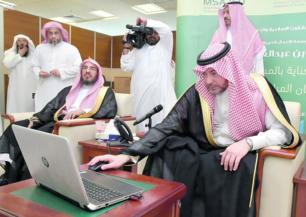 تدشين برنامج العناية بالمساجد وتهيئتها لرمضان