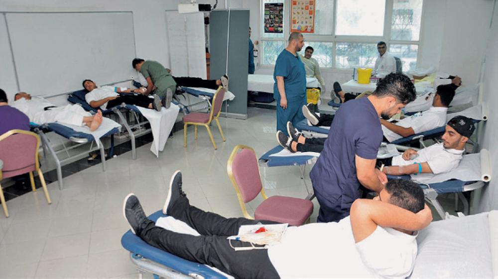 184 متبرعًا في حملة تقنية القطيف