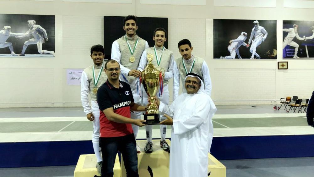 مدارس الرياض أبطال الترتيب العام في المبارزة