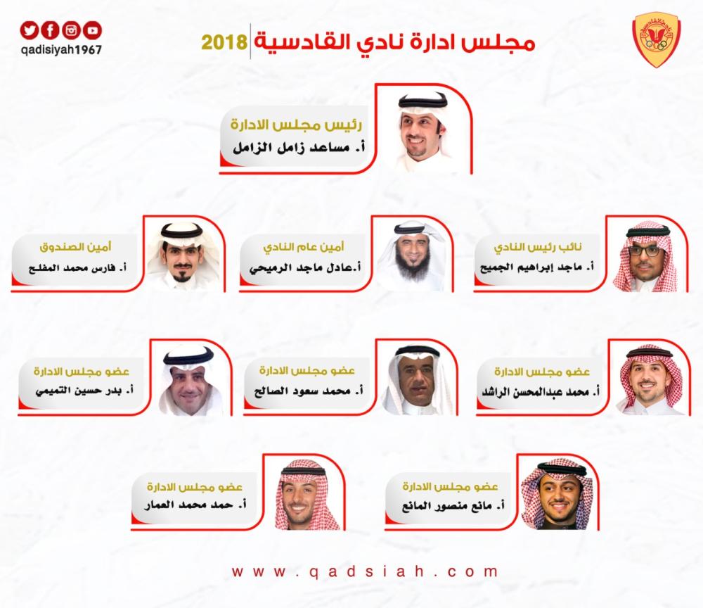 رئيس القادسية يشكر رئيس الهيئة العامة للرياضة