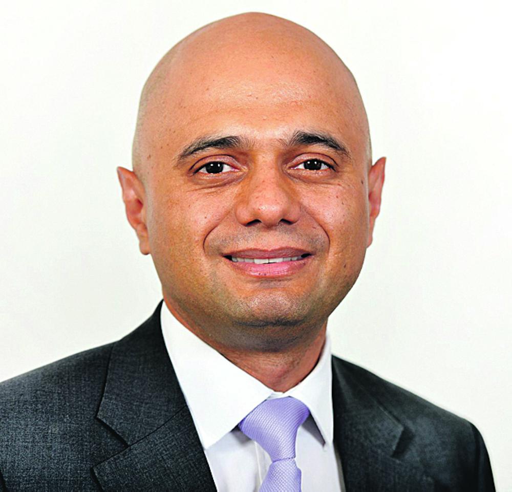 ساجد جاويد وزيرا لداخلية بريطانيا