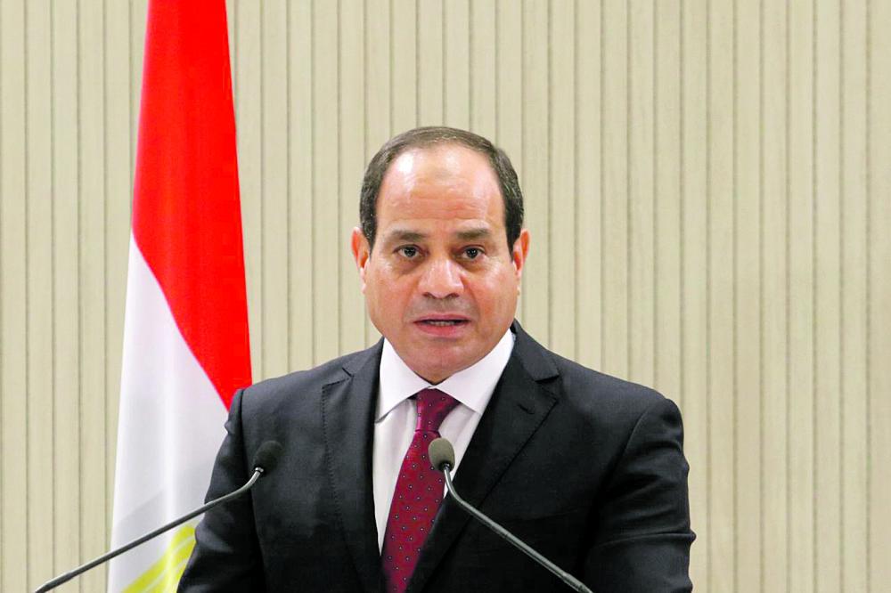 السيسي: ندعم تسوية عادلة للقضية الفلسطينية