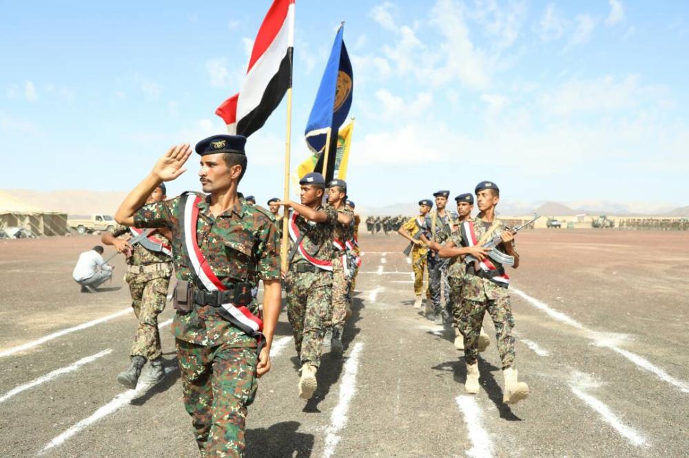 بالصور.. تخريج الدفعة السابعة من وحدات الشرطة فى مأرب 