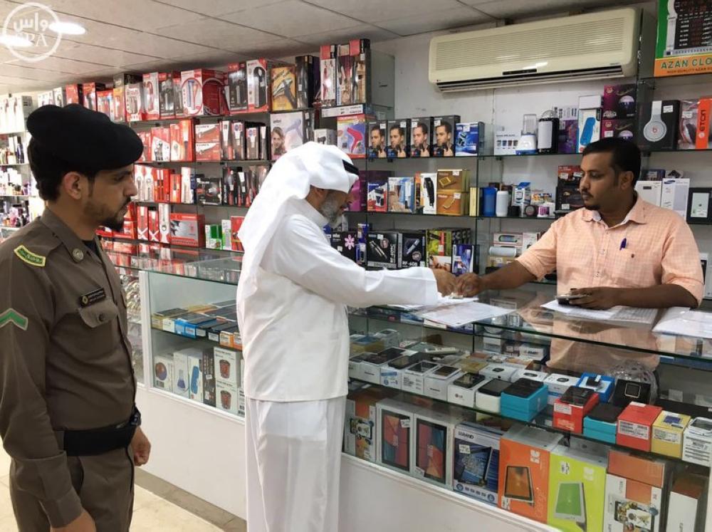 ضبط 102 مخالفة توطين فى مكة خلال أسبوع