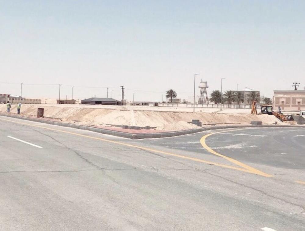 مجسم ومناظرجمالية لتزيين مدخل الهليسية