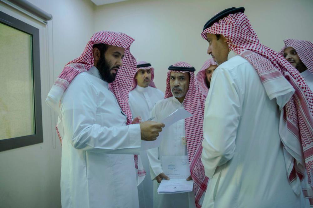 وزير العدل يتفقد أعمال المرافق العدلية في الجوف
