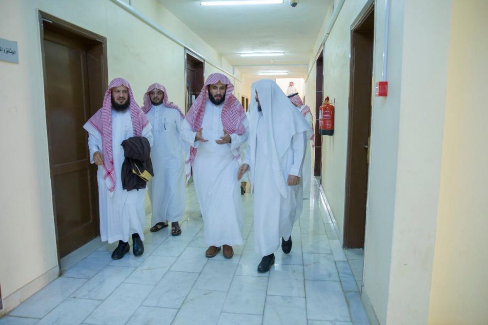 وزير العدل يتفقد أعمال المرافق العدلية في الجوف