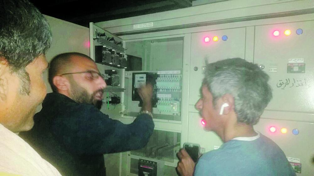 إعادة التيار لمدرسة بالنعيرية في الثالثة فجرًا