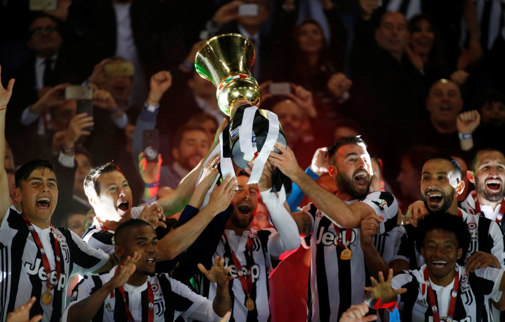 يوفنتوس يتوج بطلا لكأس ايطاليا