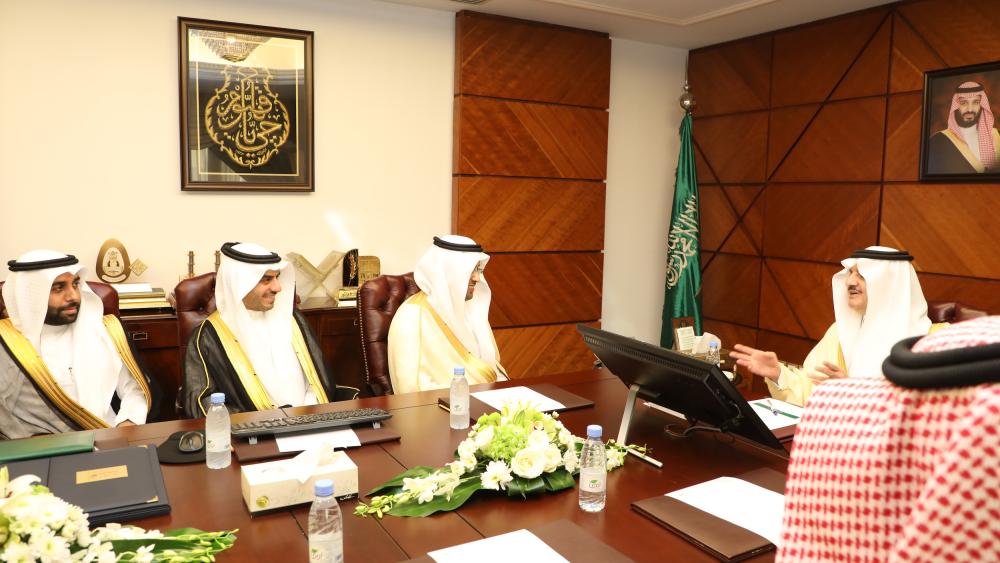 الأمير سعود بن نايف يستقبل أعضاء إدارة 