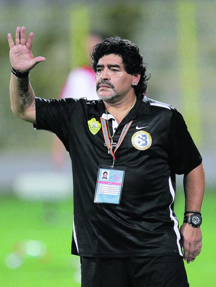 مارادونا رئيسا لدينامو بريست البيلاروسي