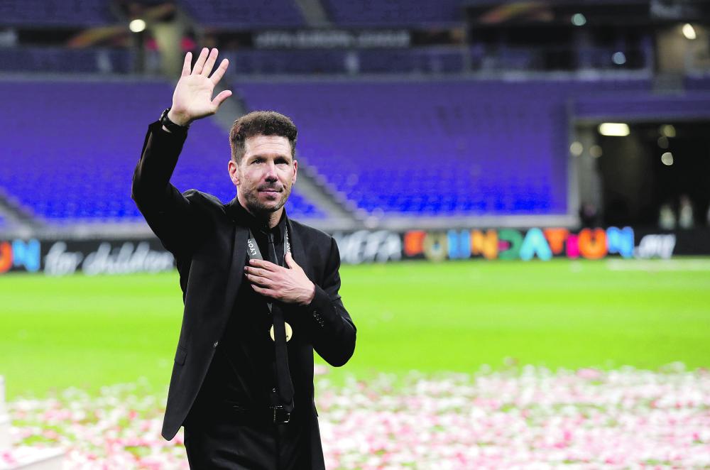 سيميوني أسطورة حية في أتلتيكو مدريد