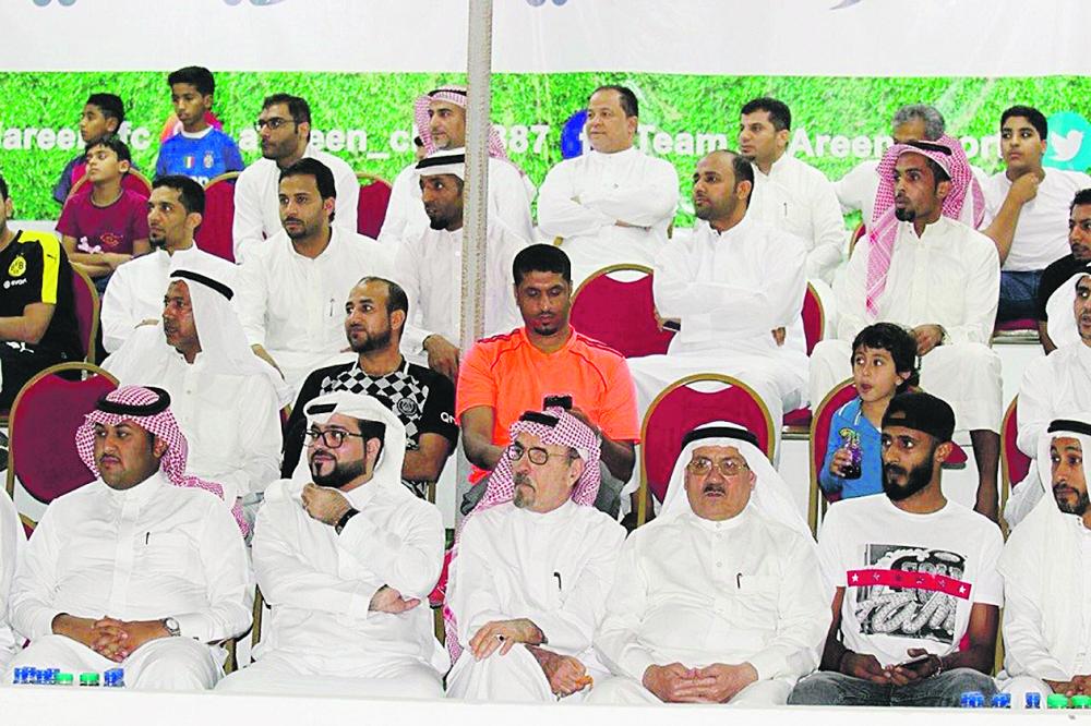 التقدم ينتصر بدورة العرين والعويشير يكرم النجوم