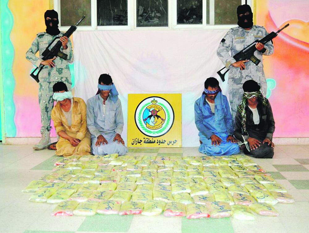 إحباط تهريب 1117 كيلو حشيش
