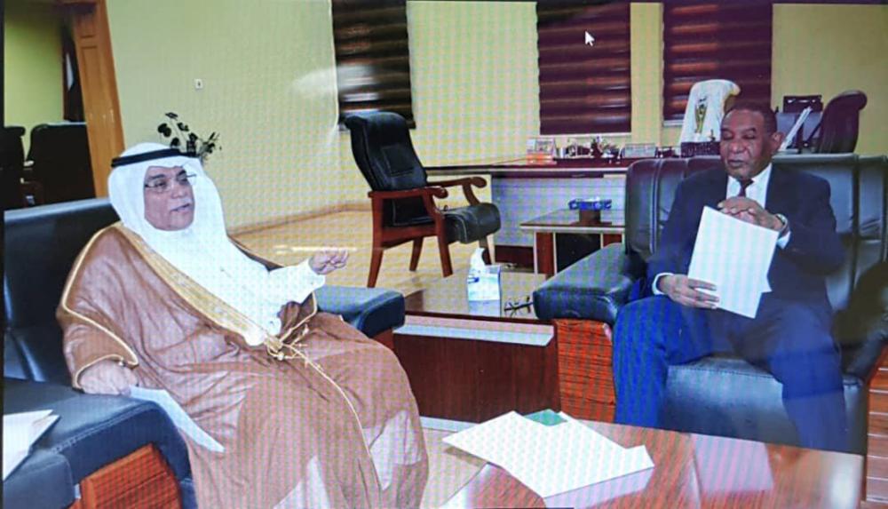 وزير النقل السوداني يبحث مع سفير المملكة القضايا المشتركة