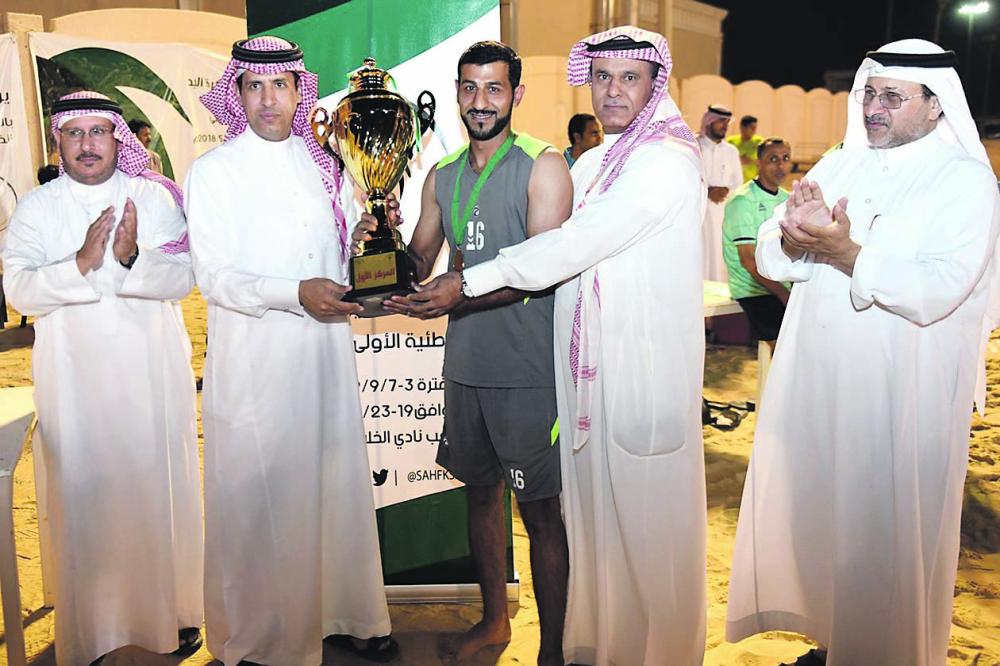 مضر يتوج بلقب شاطئية اليد الأولى