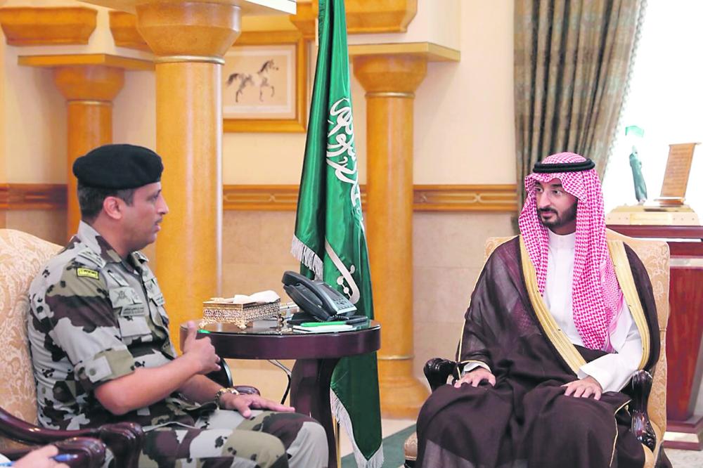 نائب أمير مكة يستقبل قائد قوات الطوارئ