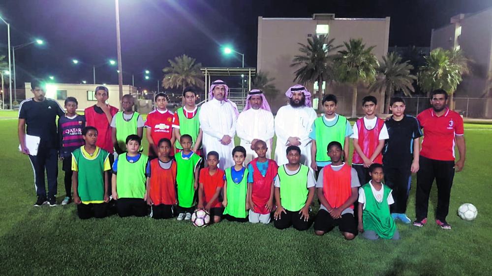 مباراة لبراعم المحافظة ببطولة بلدية بقيق