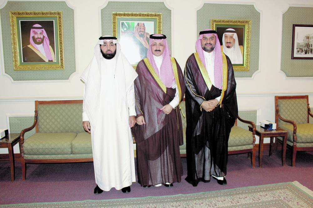 محافظ الأحساء يستقبل العرادي والبطيح
