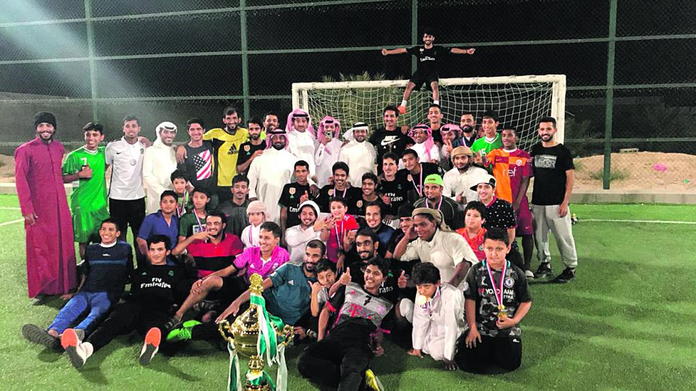 ويمبلي بطل بطولة الوطن الأولى بالعيون