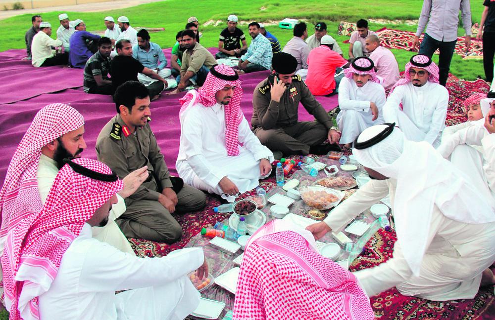 «بلدي النعيرية» يقيم إفطارا لأبناء الجاليات