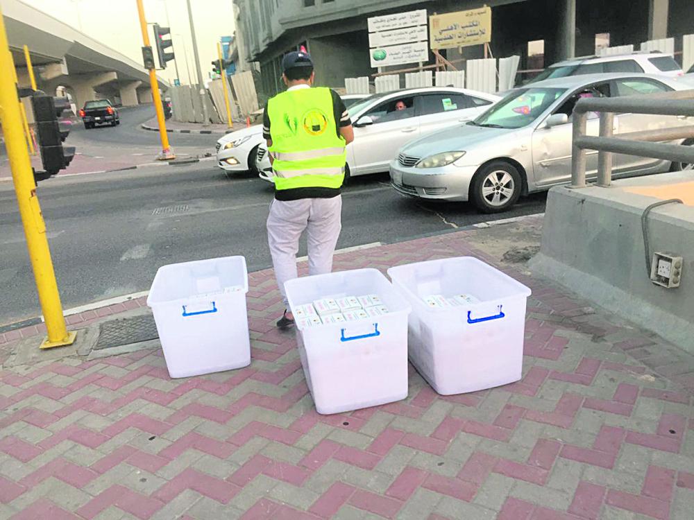 «سواعد» يوزع 12 ألف وجبة إفطار