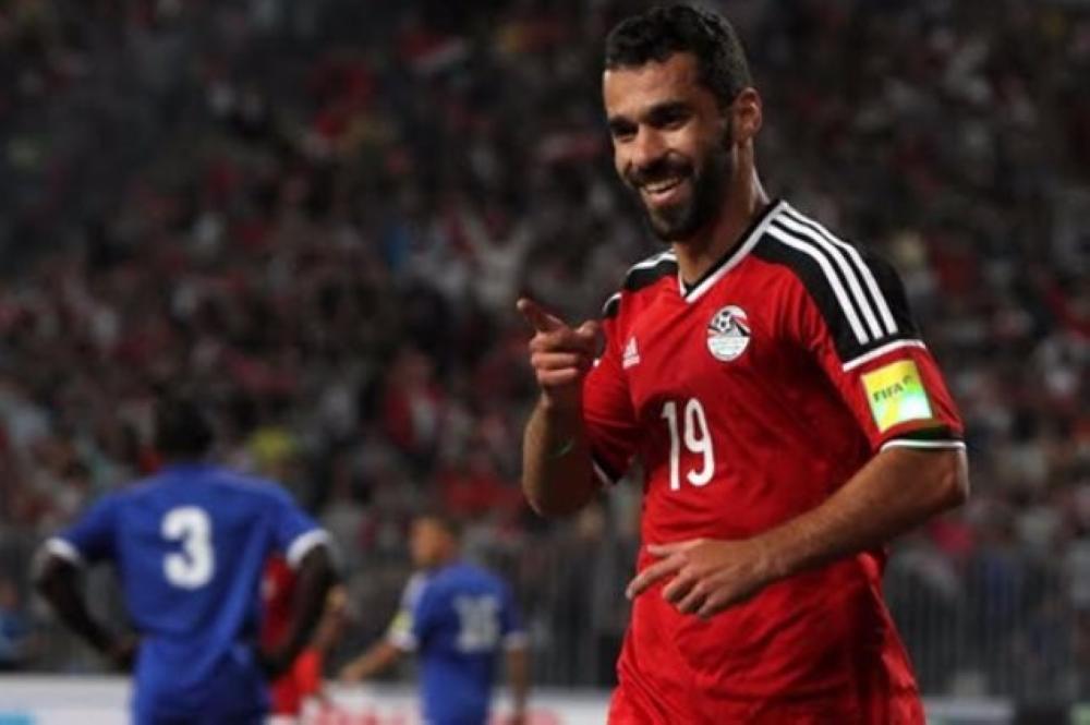 إصابة عبد الله السعيد في تدريبات مصر