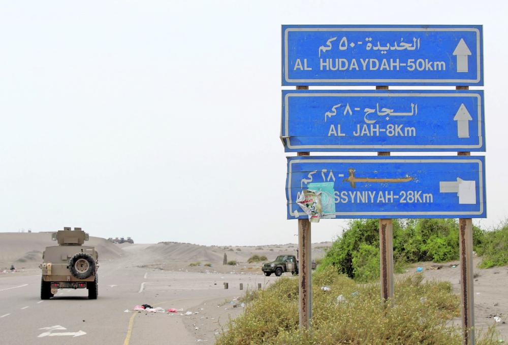 التحالف يدعو «الحديدة» للانتفاضة على الميليشيات قبيل تحريرها