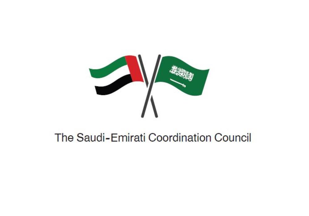 الهوية المعتمدة لمجلس التنسيق السعودي الإماراتي.
