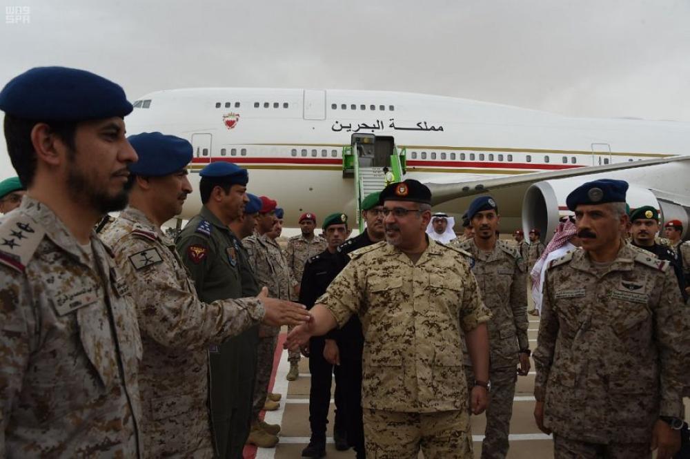 ولي عهد البحرين يصل الطائف