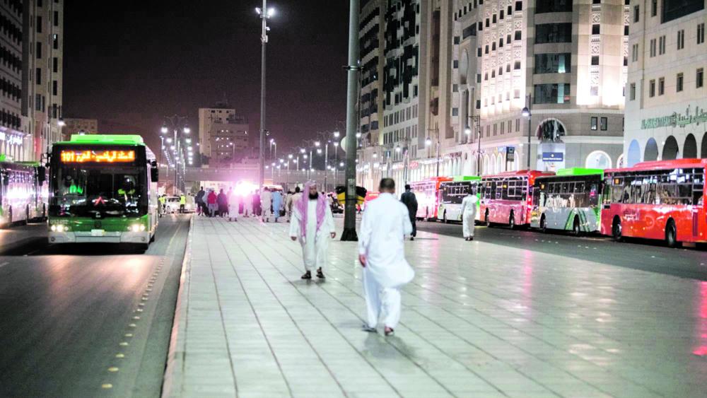 «النقل الترددي» يخدم 40 ألف شخص يومياً بالمدينة المنورة